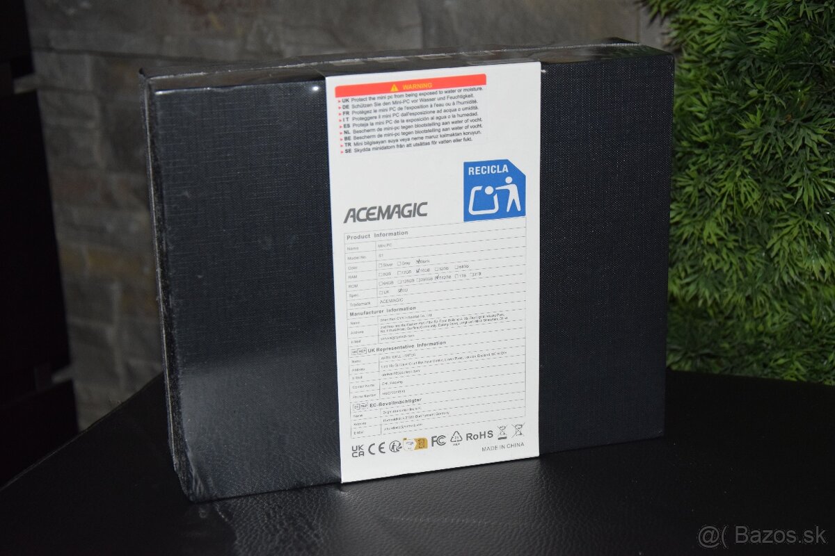 Acemagic S1 N97 (16+512 GB) Black - 3