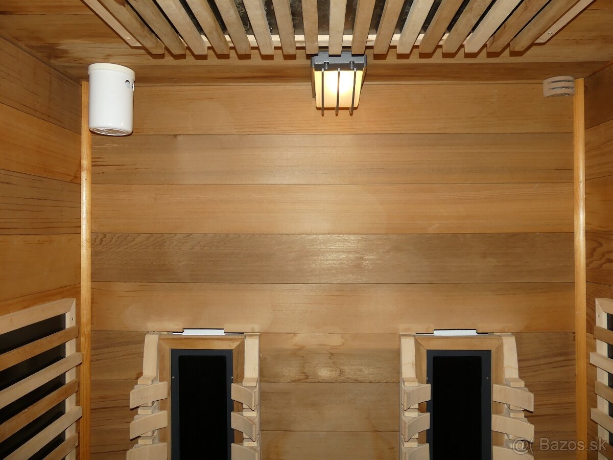 infra sauna pre 3 osoby do interieru vyrobena na zakazku - 3