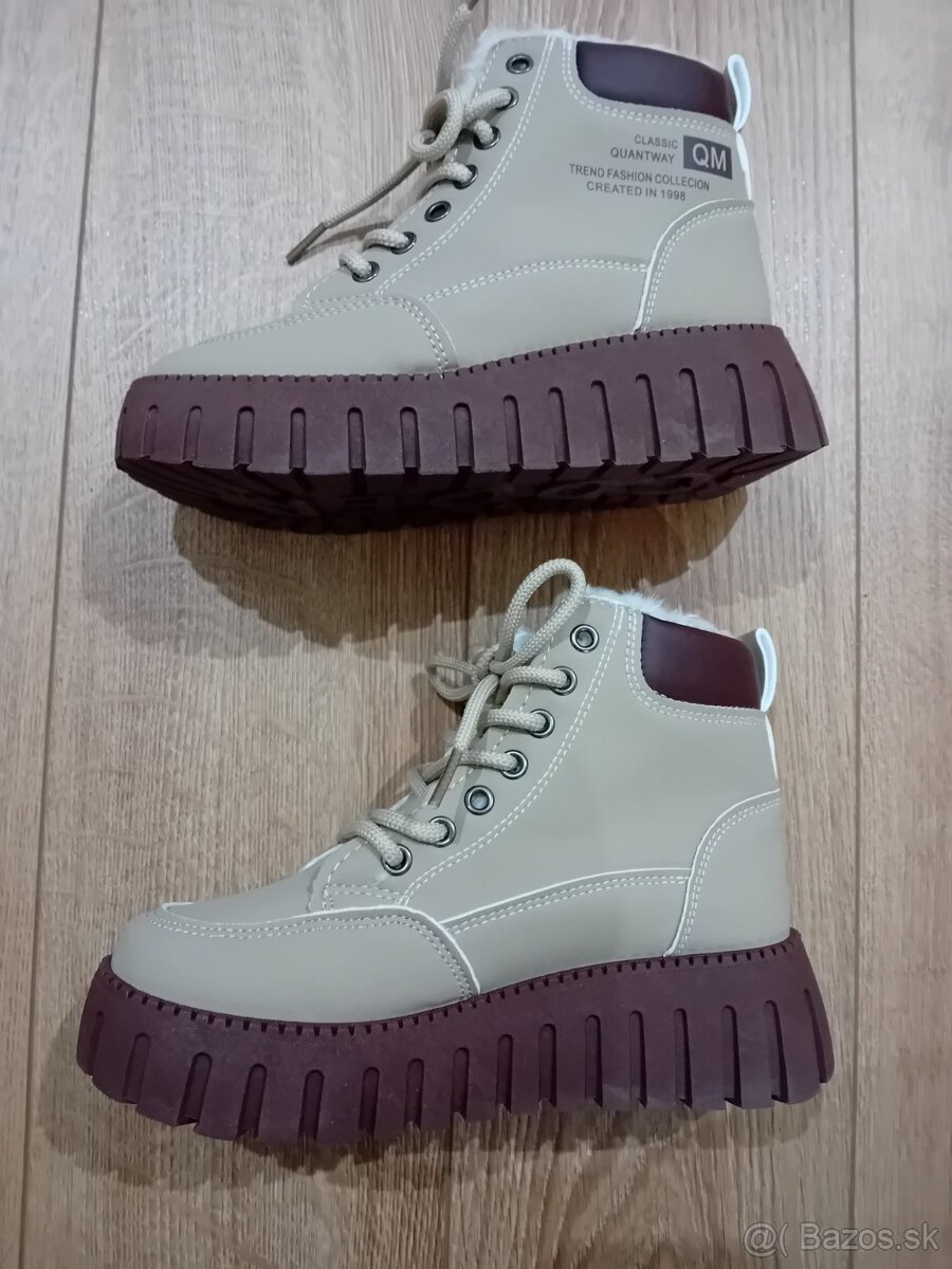 Dievčenské zimné čižmy, velk. 35 - 3