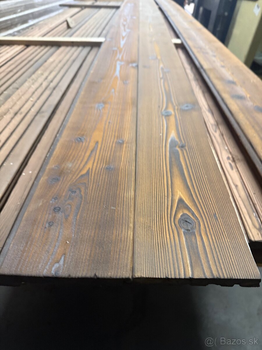 Tatranský profil pálený kartáčovaný a náterom - 3