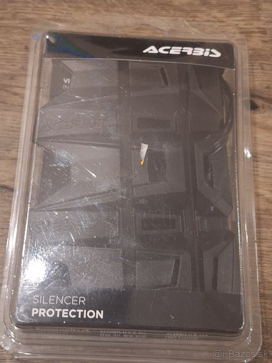 Chránič výfuku čierny Acerbis - 3