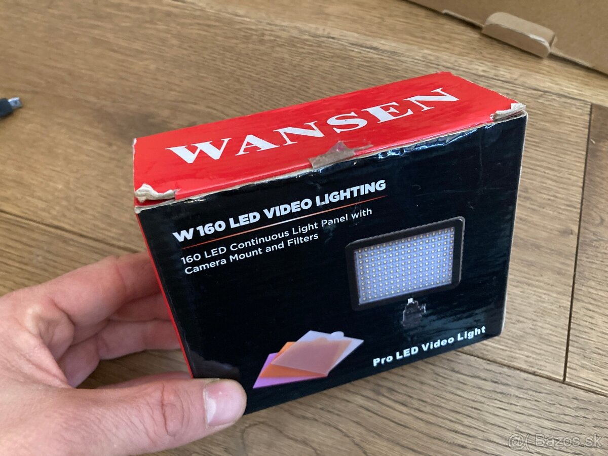 W160 LED video svetlo stmievateľné - 3