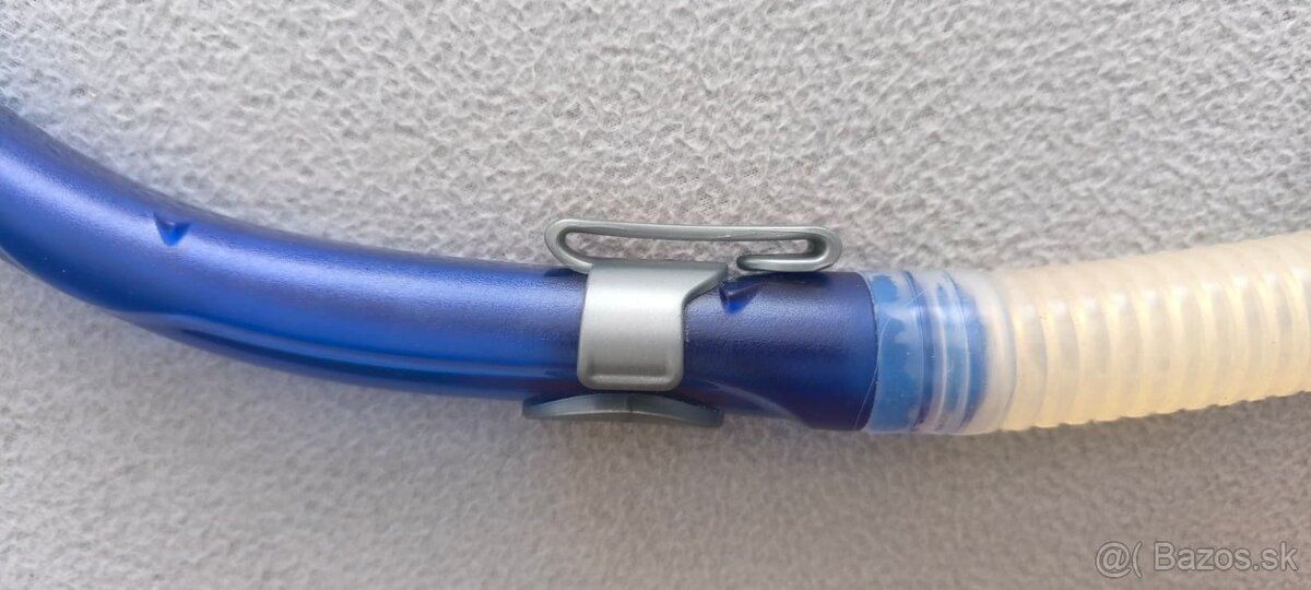 snorchel Mares Bay modry priesvitny - 3