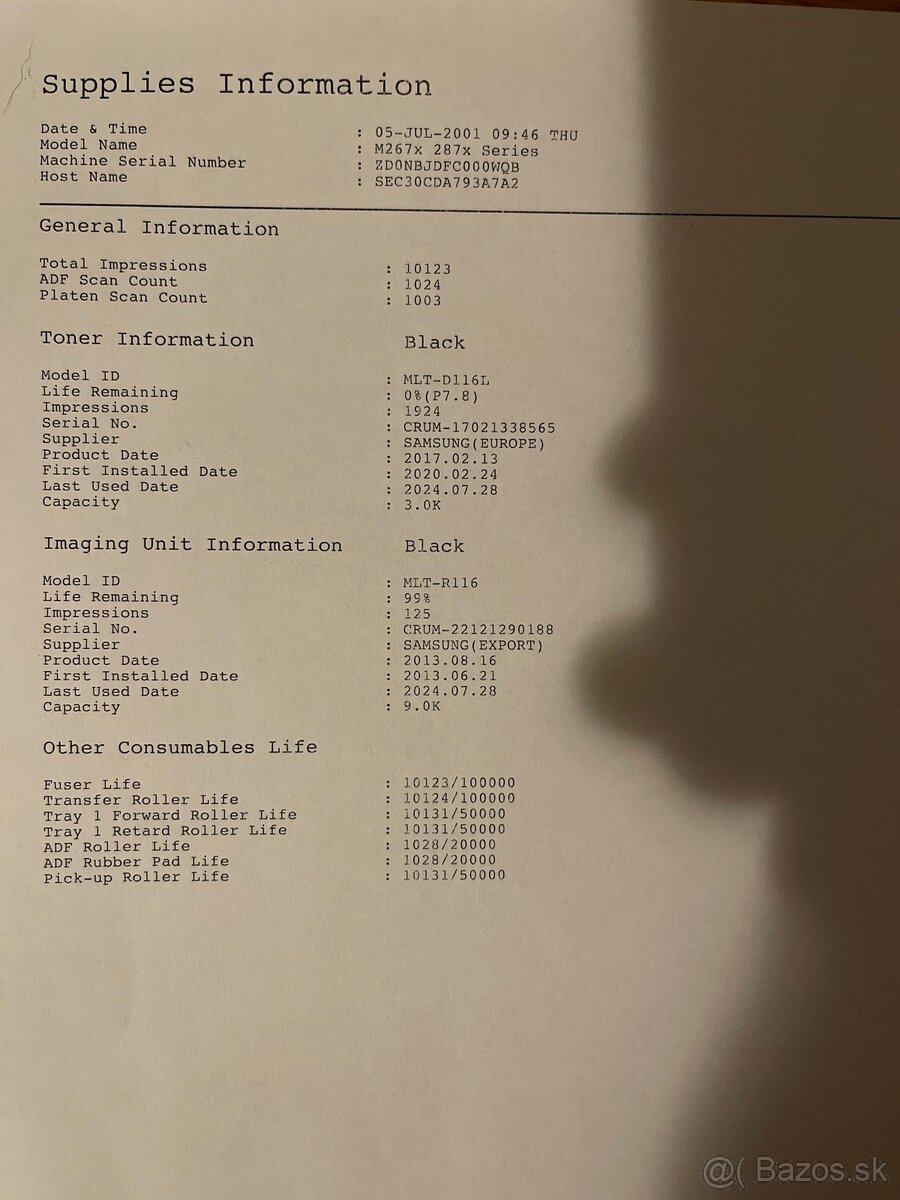 Laserová tlačiareň - 3