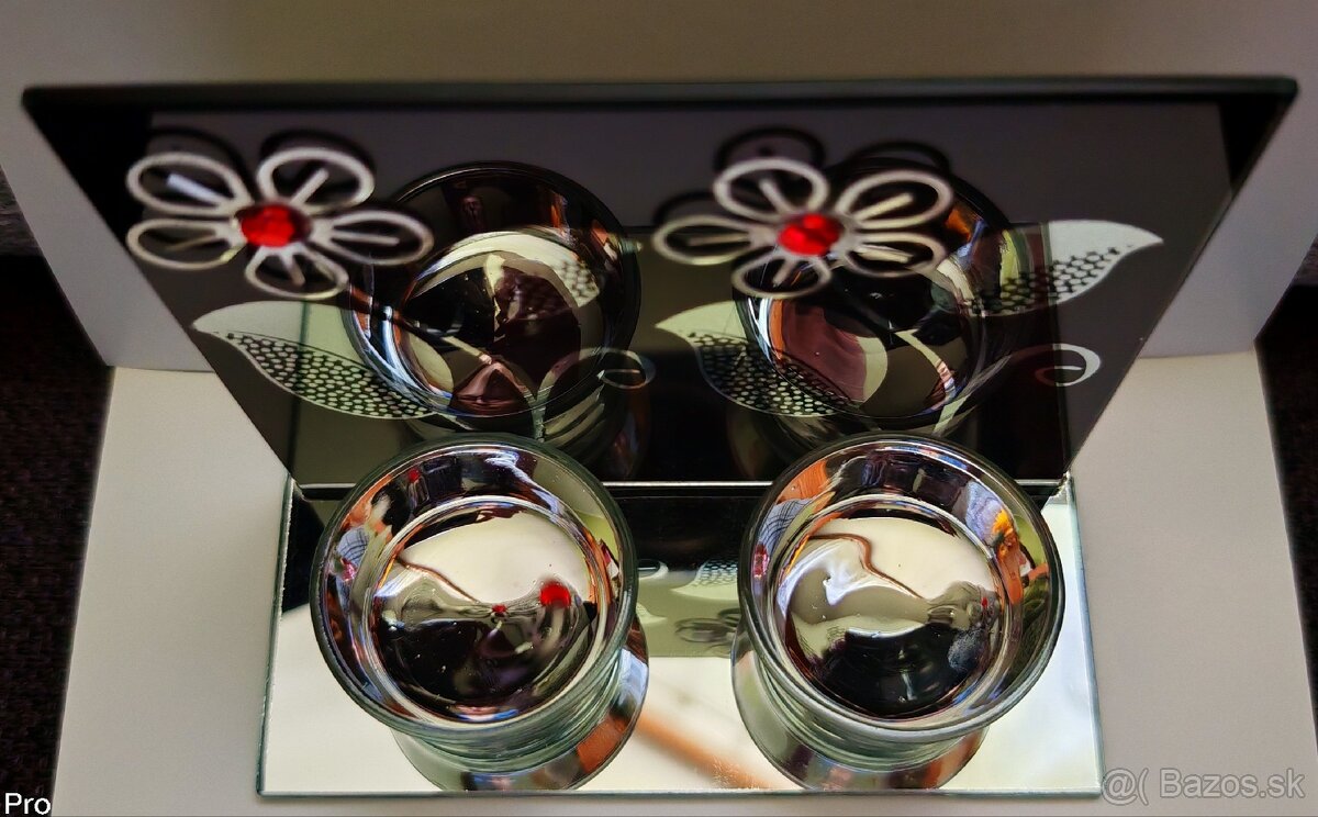 Nový sklenený svietnik. - 3