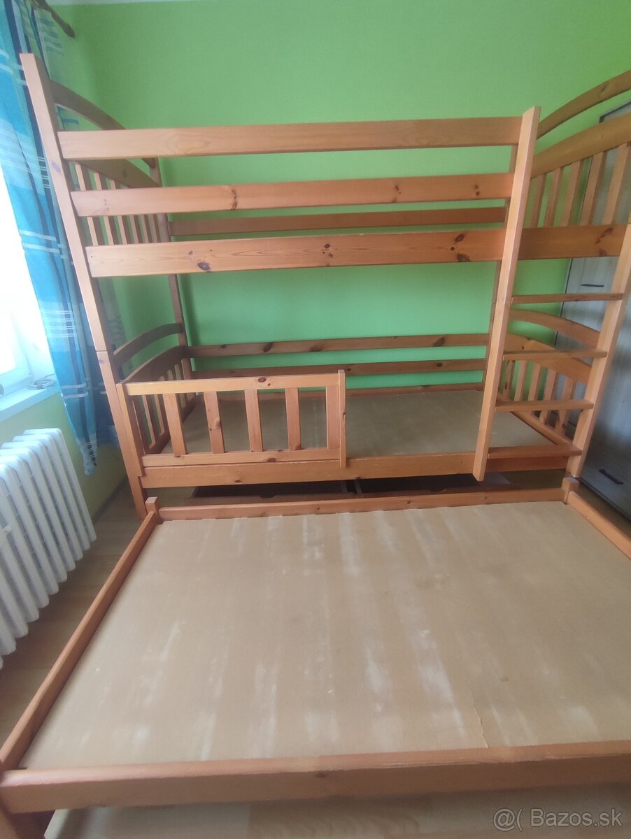 Poschodová posteľ pre 3 deti - 3