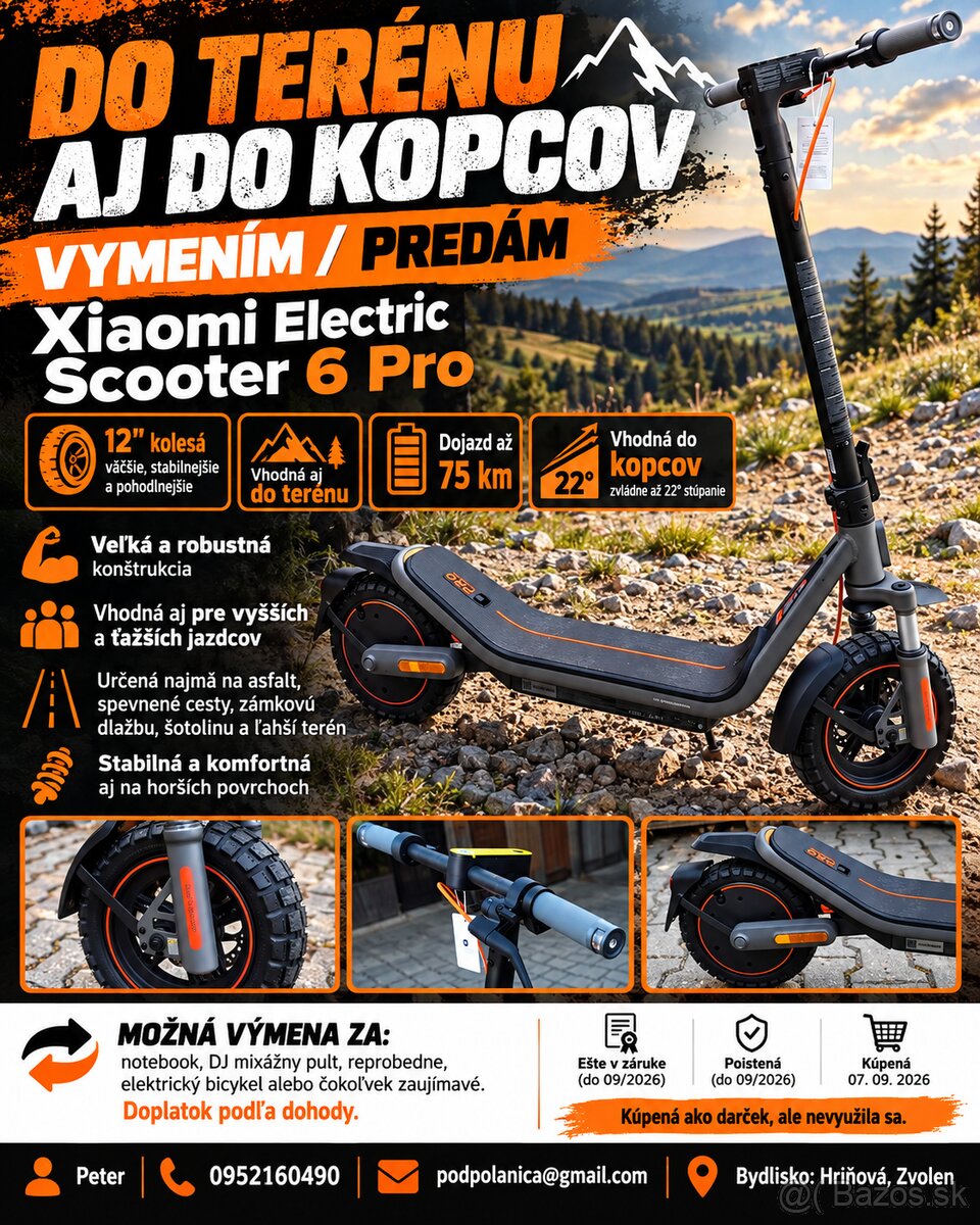 Xiaomi Electric Scooter 6 Pro - 3