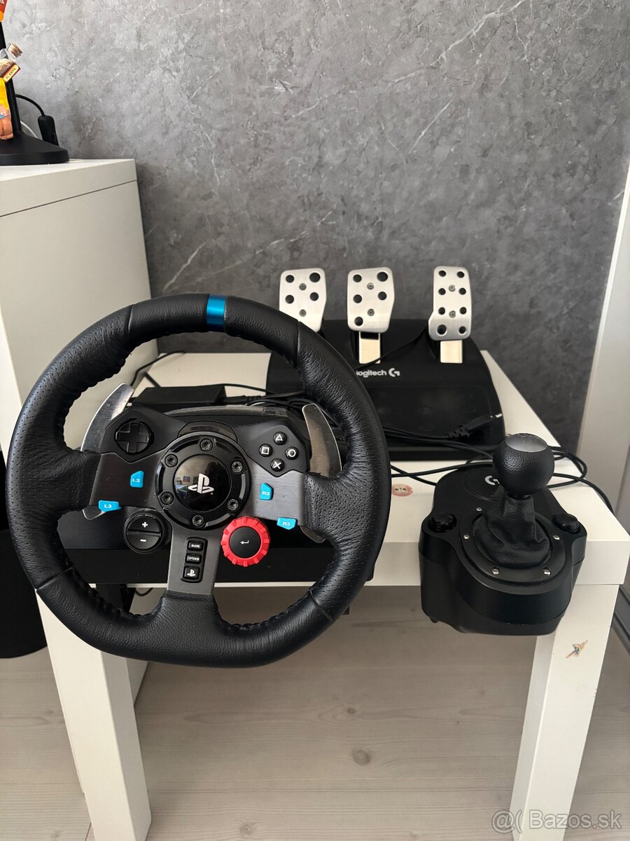 Logitech G29 volant + riadiaca páka - 3