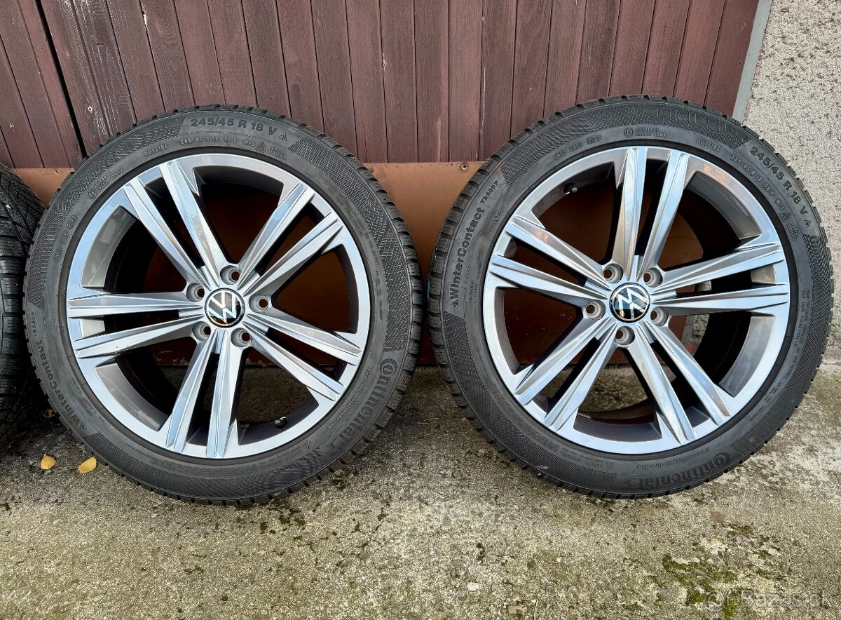 Alu kolesá originál VW sebring 5x112 R18 - 3