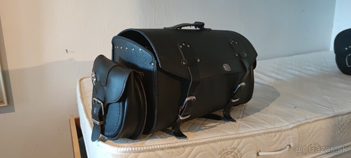 Kozenny kufor + postranne tasky - 3