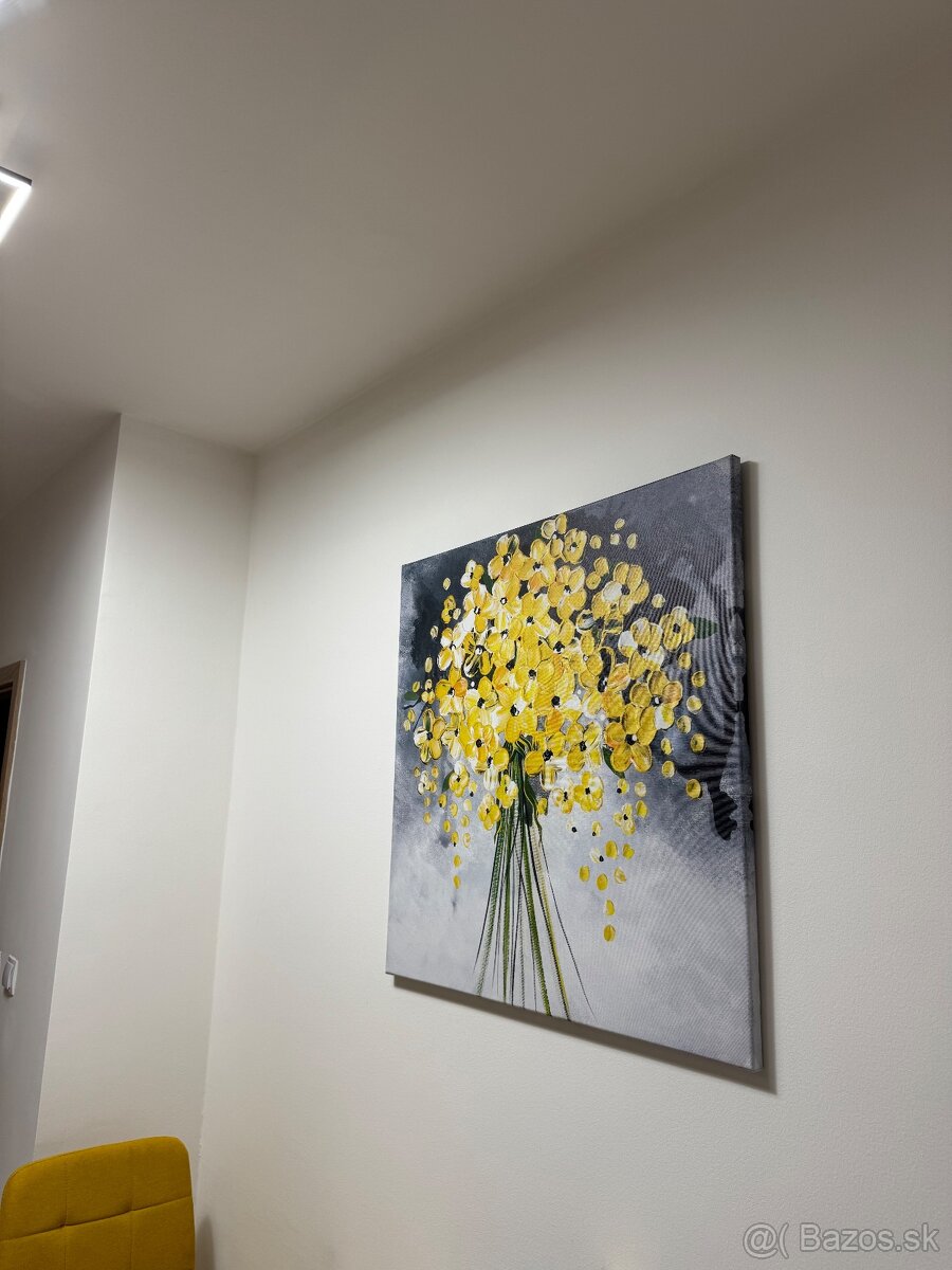 Obraz žlté kvety - 3