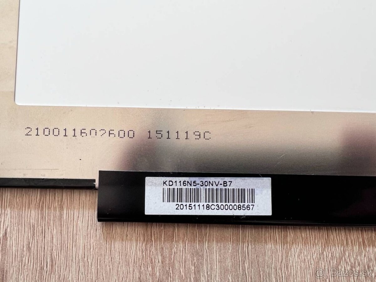 Predám obrazovku do notebooku 11,6"LED SLIM display - 3