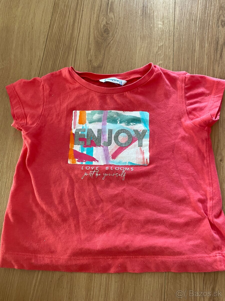 Dievcenske trička vel.86 - 3