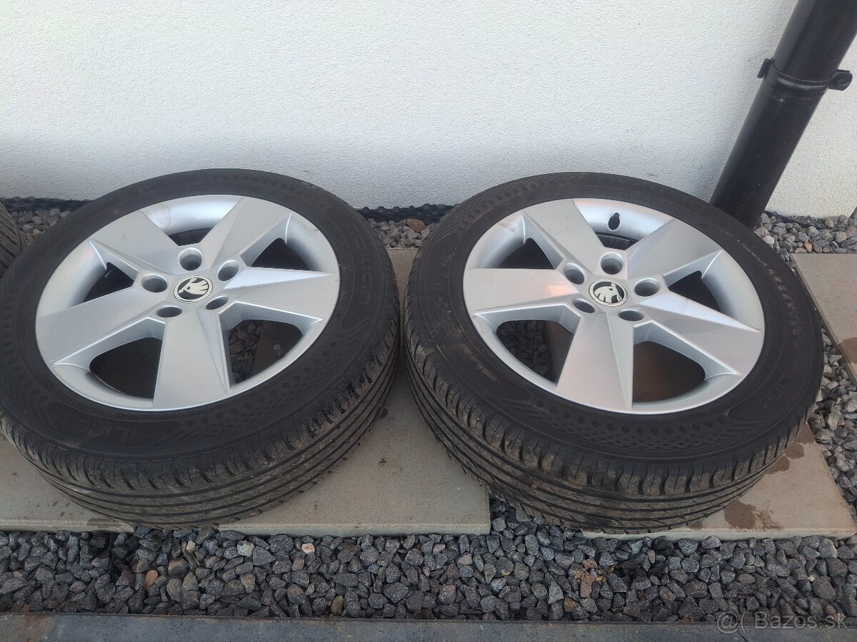 Originál letná sada 5x112 R16 + 205/55R16 - 3