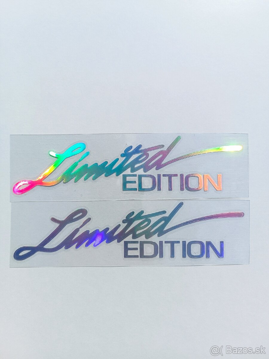 Nové farebné nálepky Limited Edition - 3