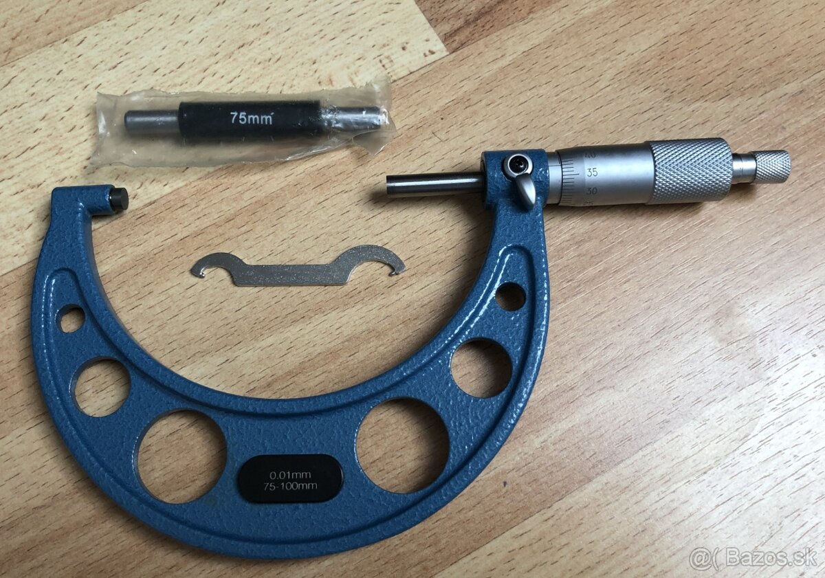 Analógový strmenový mikrometer 75-100/0,01mm - 3