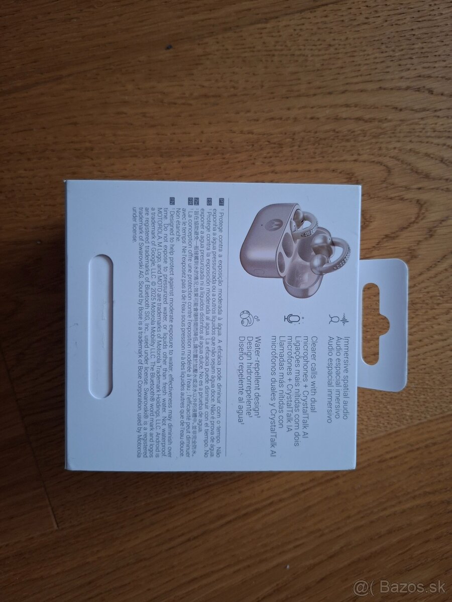 Predám Motorola Moto Buds Loop Swarovski® crystals - 3