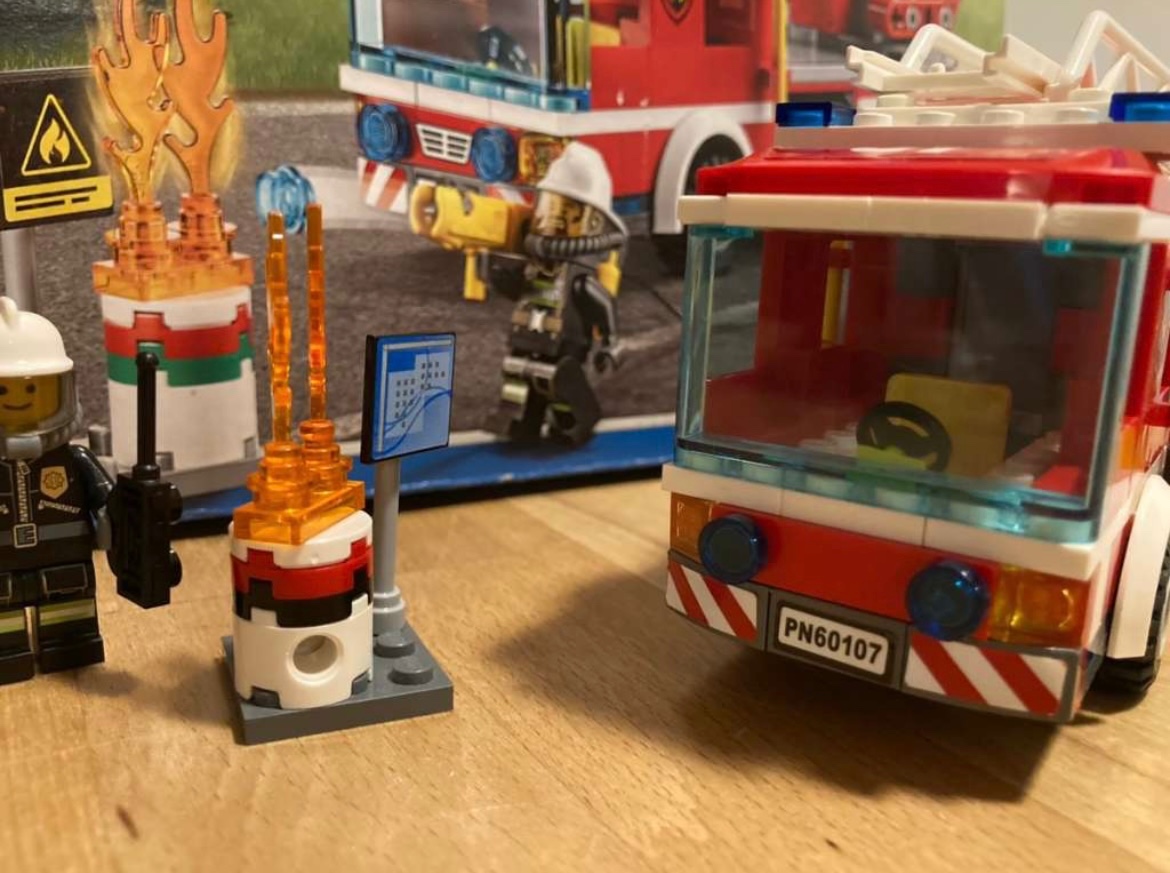 60107 Lego city - Hasičské auto - 3