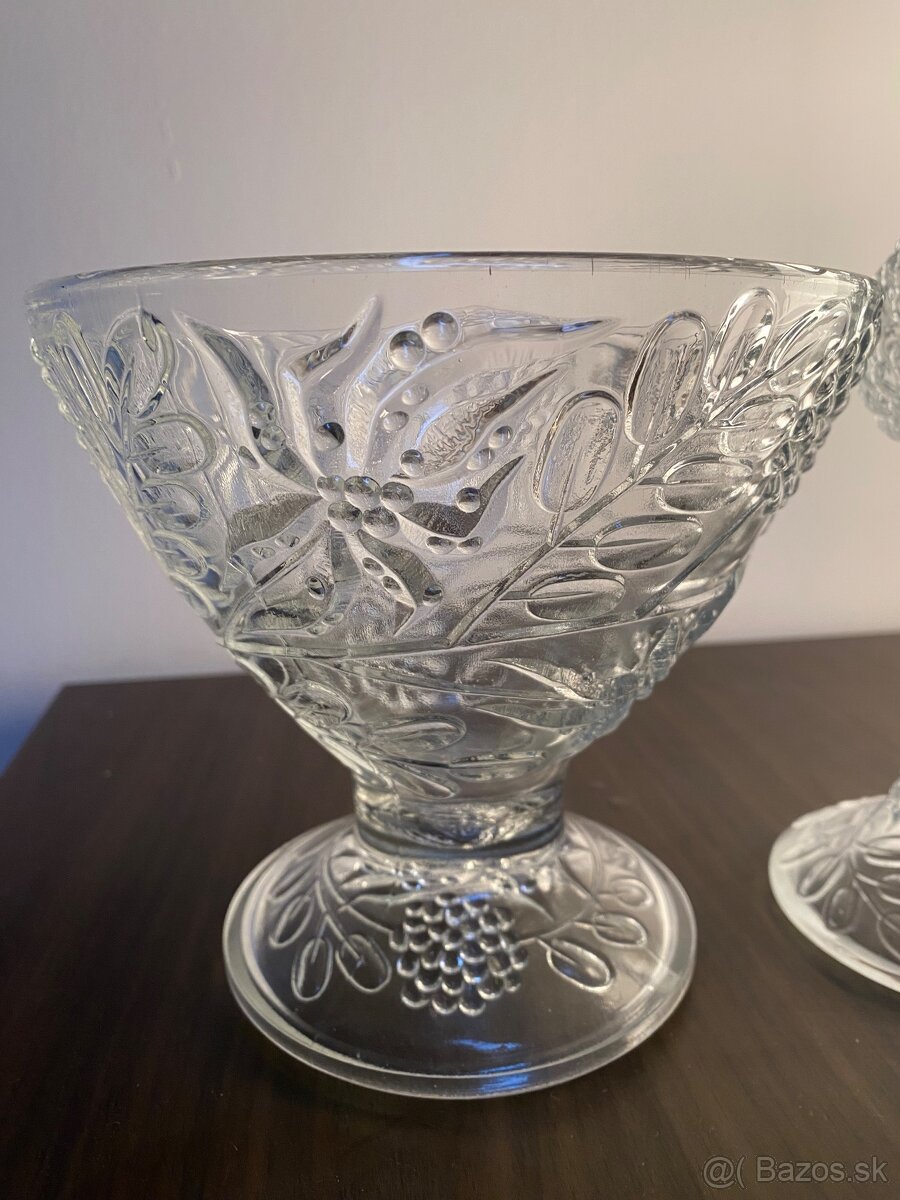 Zardiniera a svietnik. Sklo Union - 3