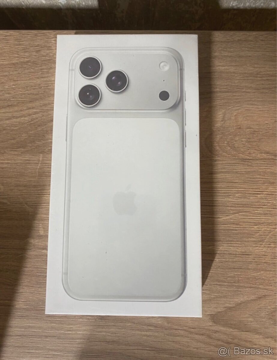iPhone 17 Pro Max 1TB Strieborná, biela Nový, rozbalený len - 3