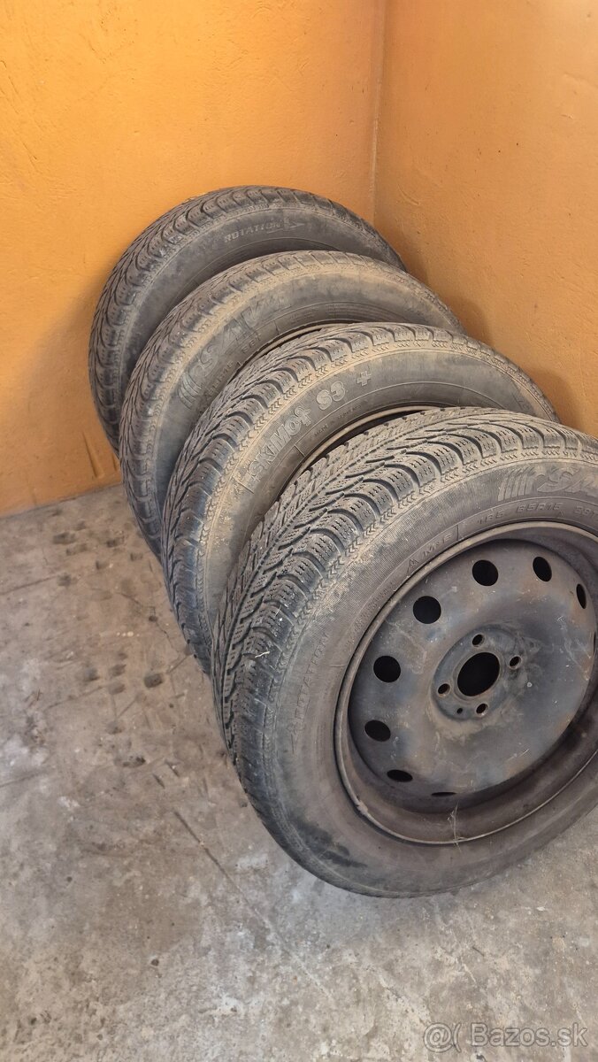 predám zimné pneumatiky na diskoch - 3