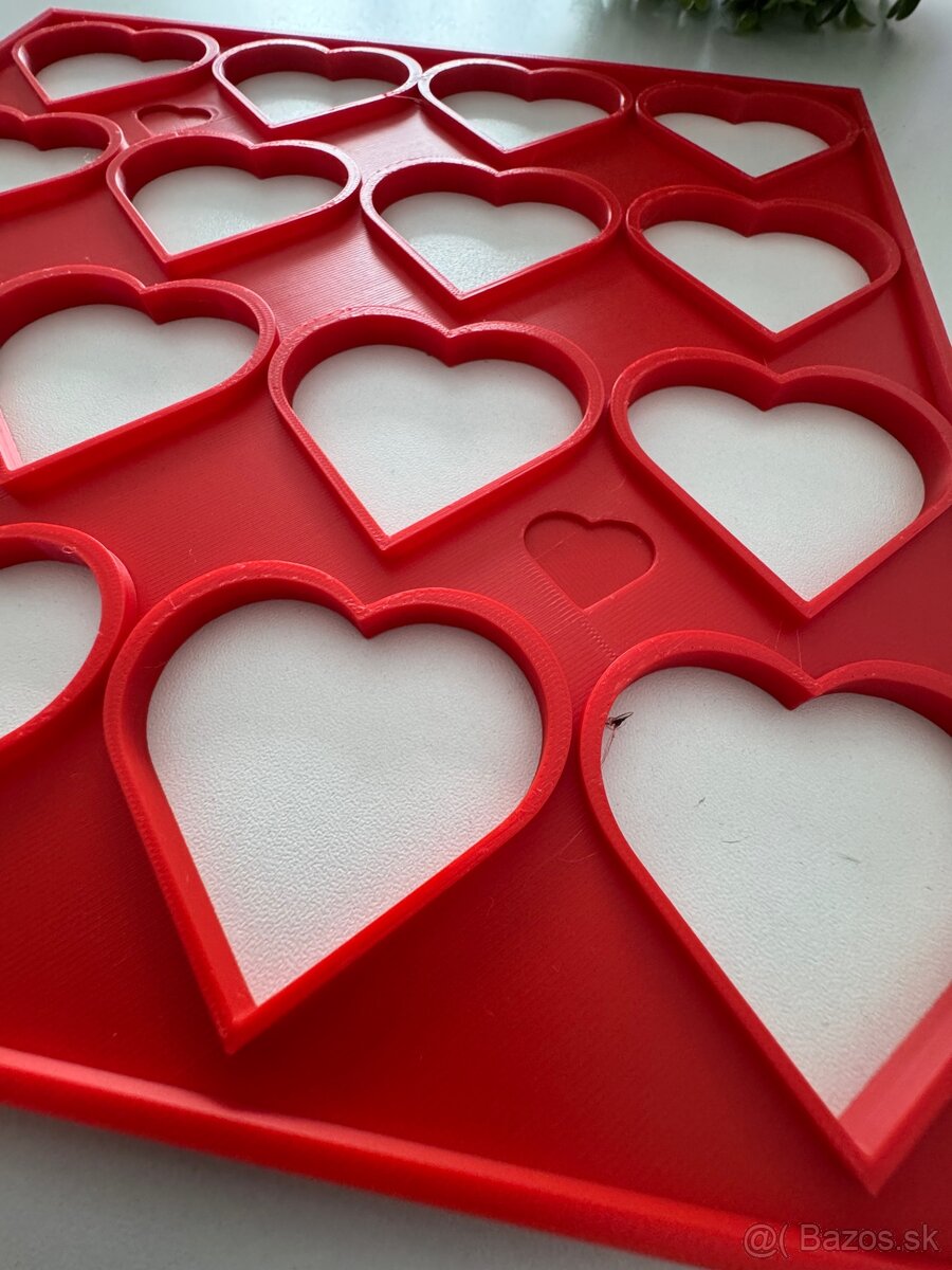 Forma na laskonky srdiečka - 3