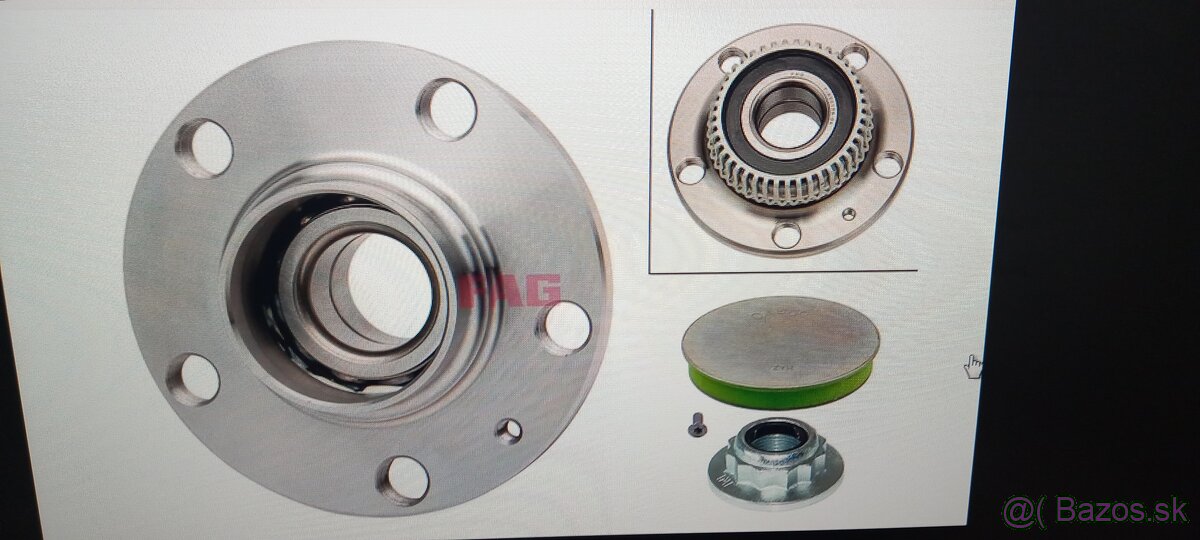 Lozisko kolesa octavia, seat, vw, audi - 3