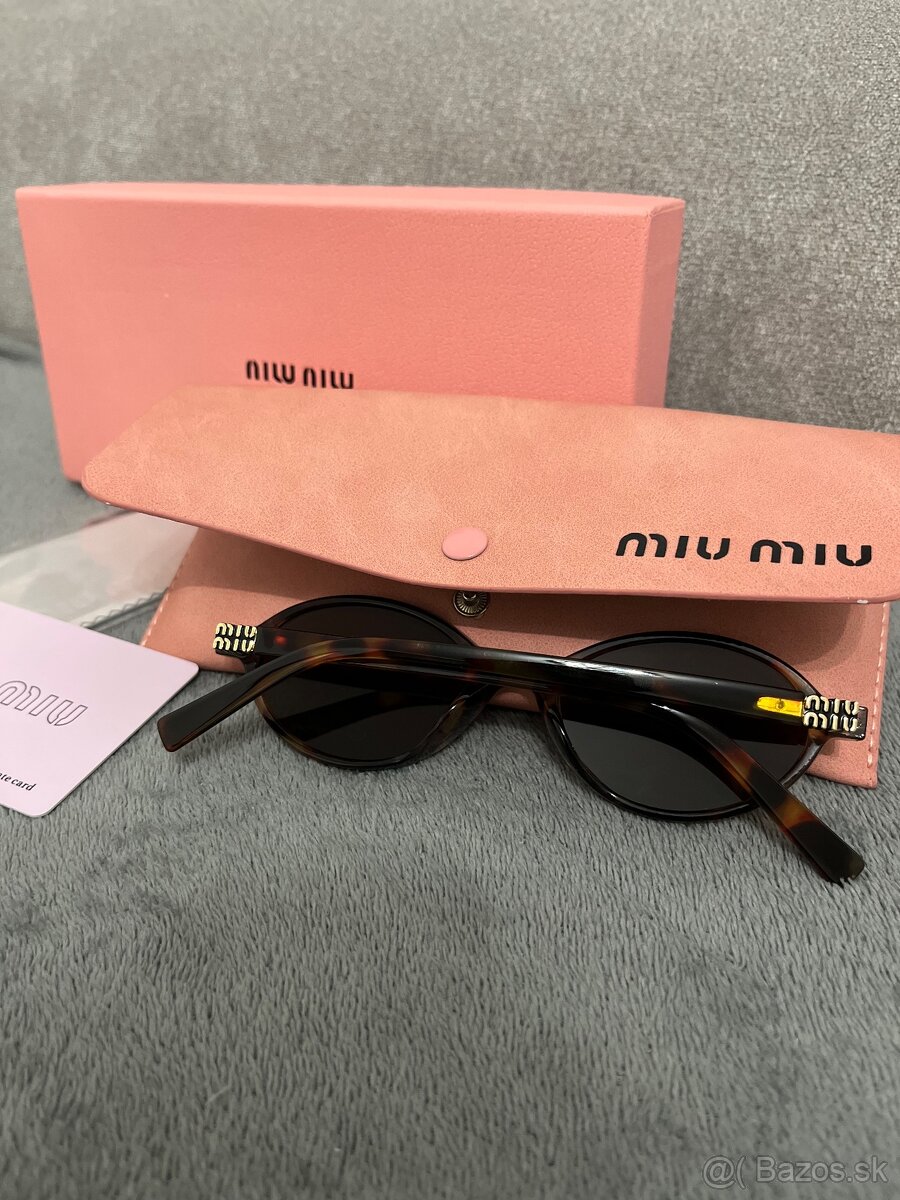 Miu miu okuliare slnečné hnedé - 3