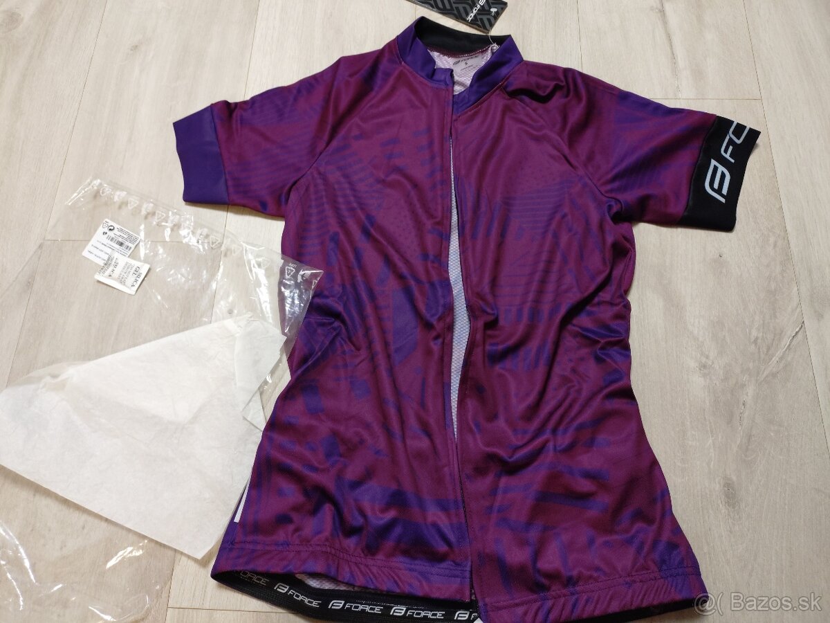 Nový cyklo - dres FORCE veľ. S - 3