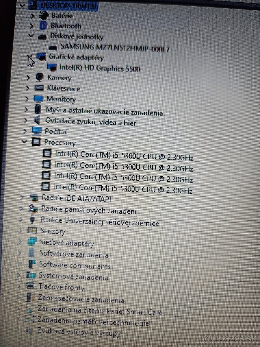 Lenovo Thinkpad T450 / Intel core i5 / SSD 512gb/8gb ram / W - 3