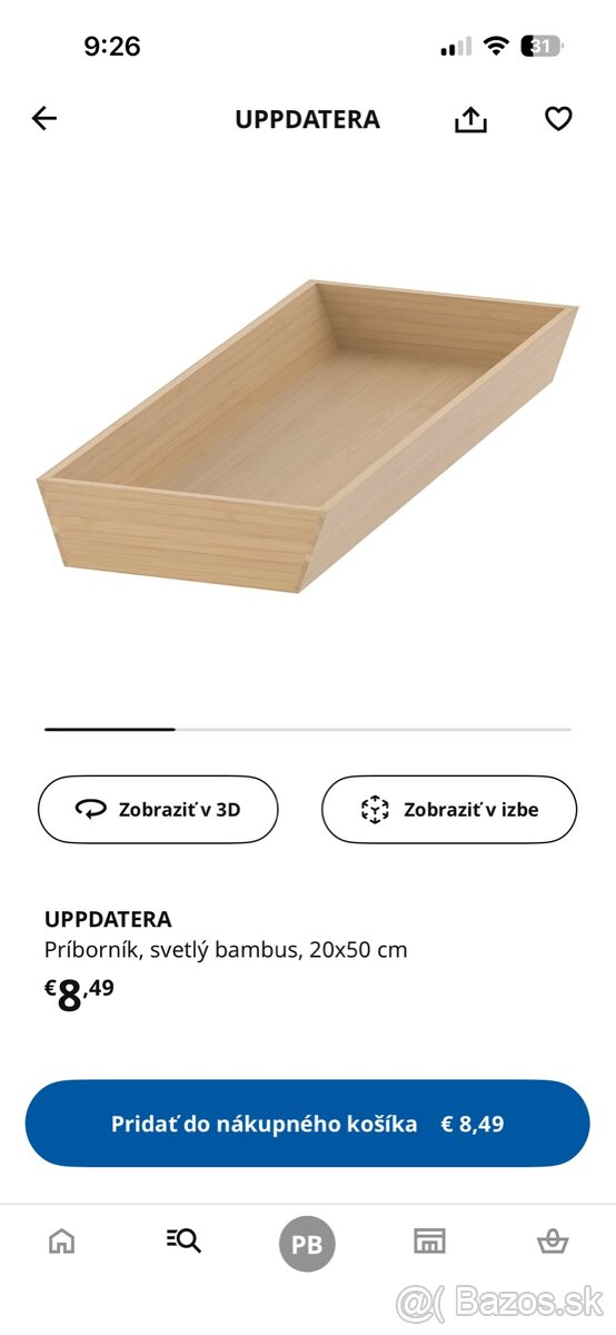 Priborniky drevené IKEA - 3