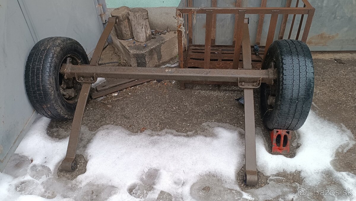 Predám zadnú nápravu Citroen Jumper 2 - 3