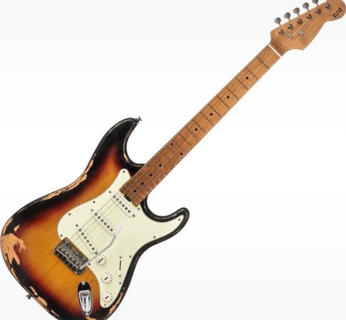 Úplne nová Elektrická gitara PSD Guitars STC 300R Sunburst - 3