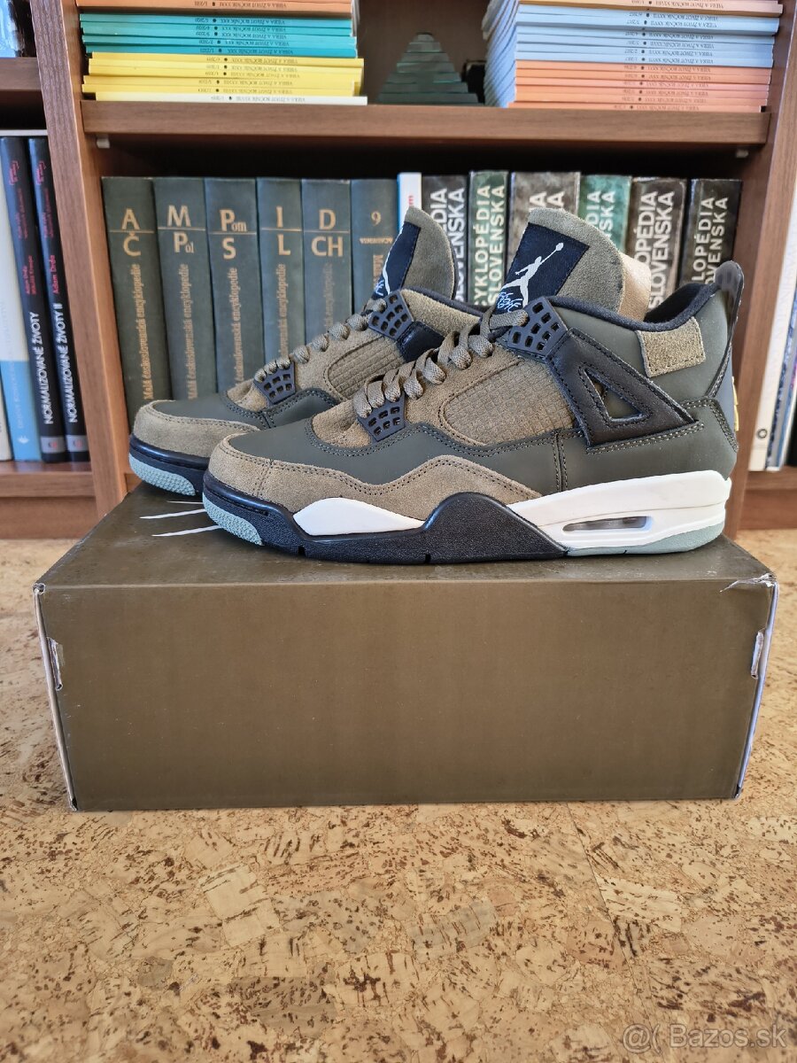 Jordan 4 retro se craft Medium Olive - 3