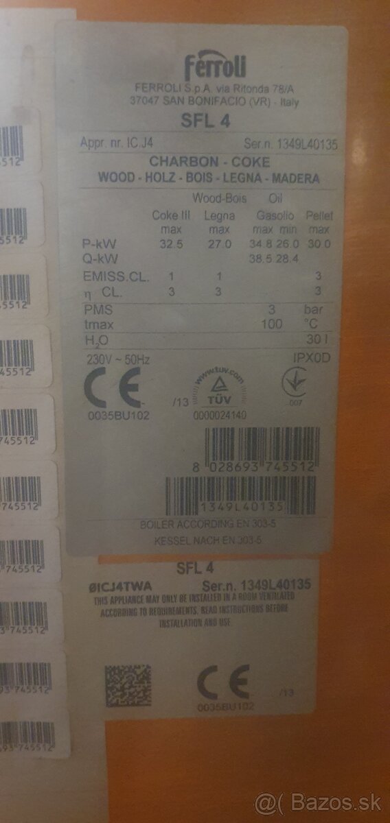 Peletkovy kotol ferroli - 3