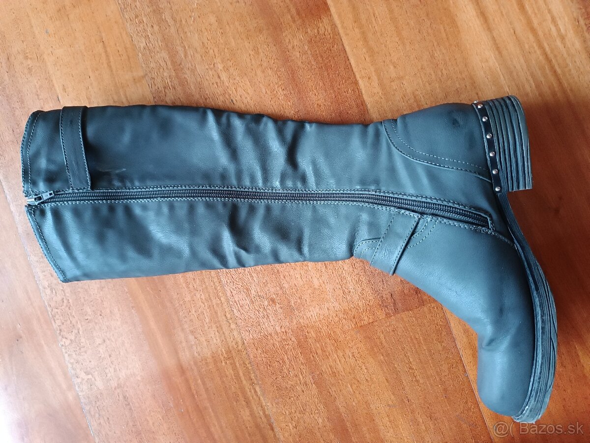 Čižmy po kolená, veľ. 39 - 3