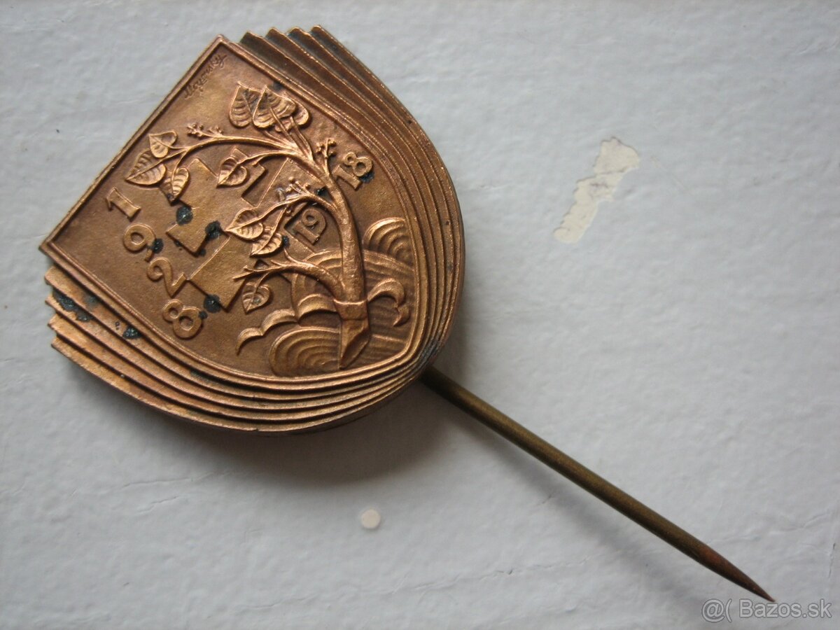 odznak Slovensko patriotika dvojkríž. Majerský Ladislav 1928 - 3