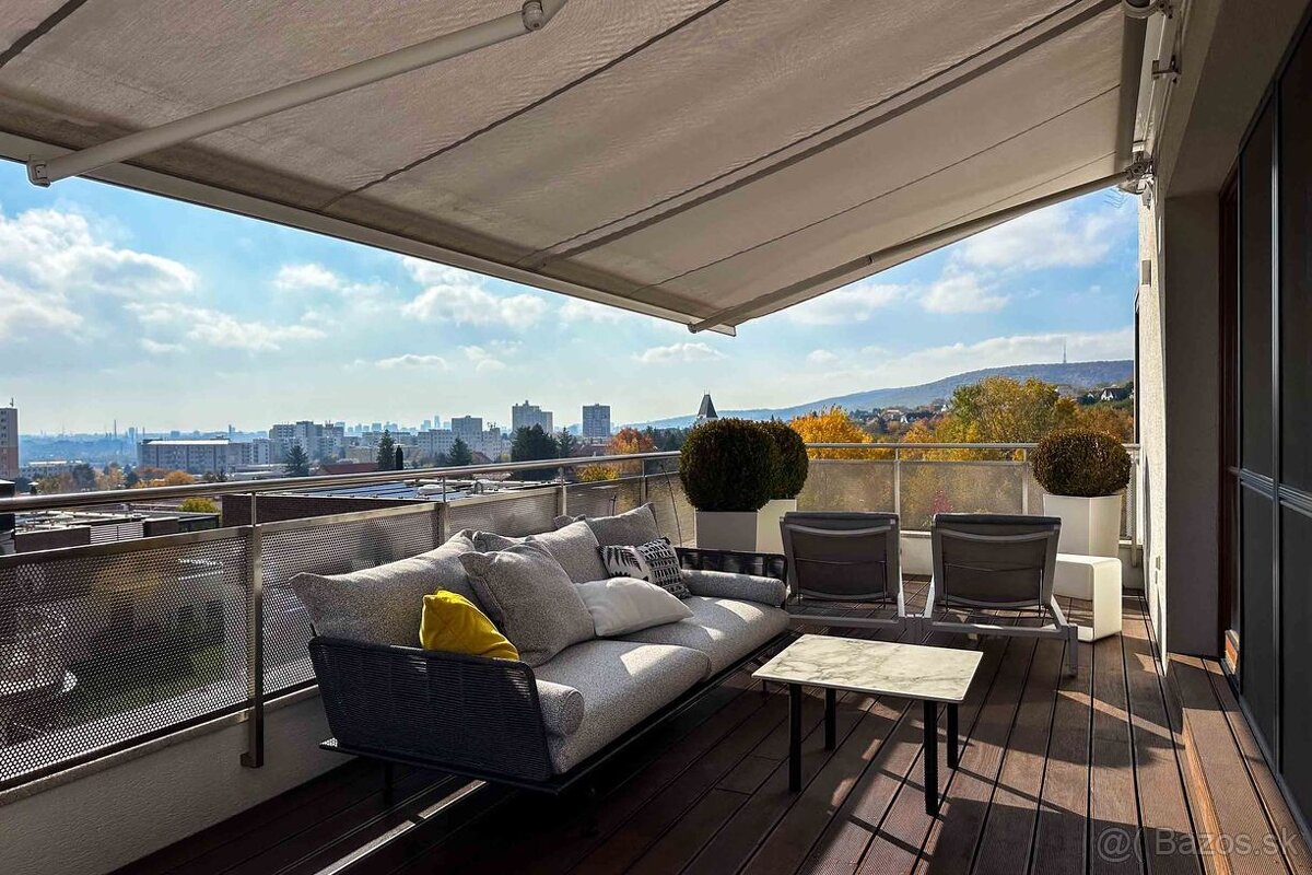 Exkluzívny veľkometrážný 4i penthouse s terasami, výhľadom - 3