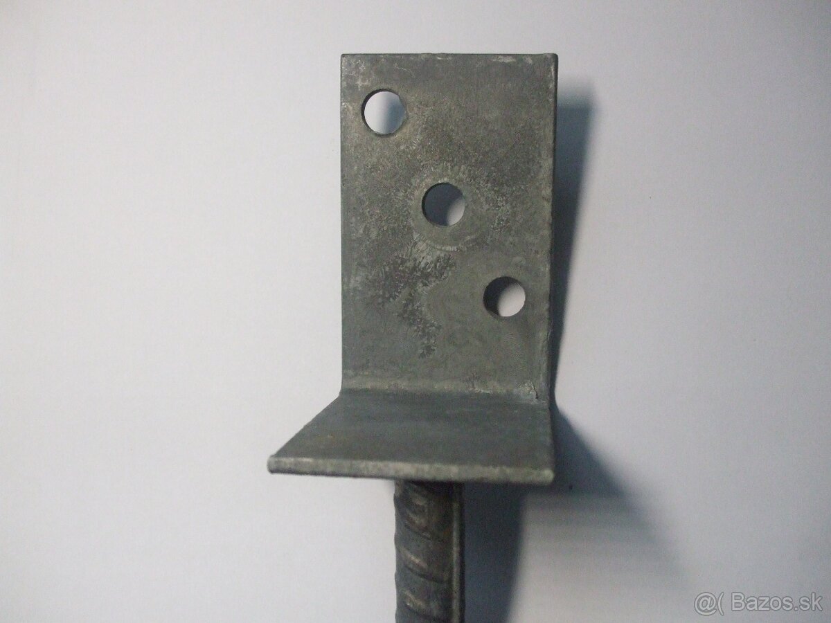 L na roxore = skryte kovanie pod konstrukciu do zeme, pozink - 3