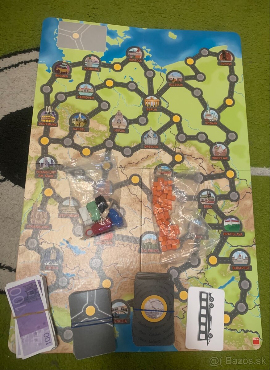 Spoločenská hra Kamiónom po Európe - 3