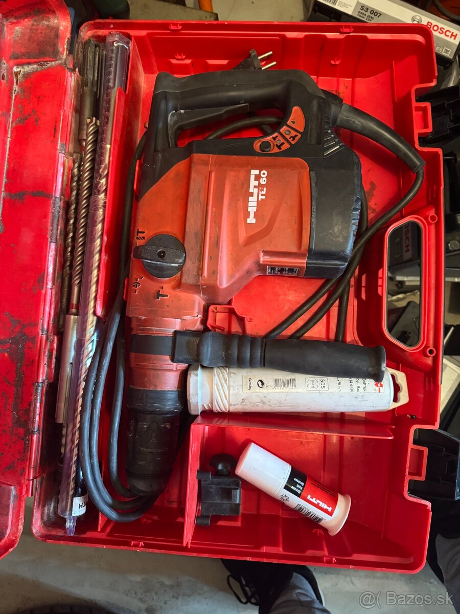 Hilti buracie kladivo TE60 dočasne znížená cena 950€ - 3