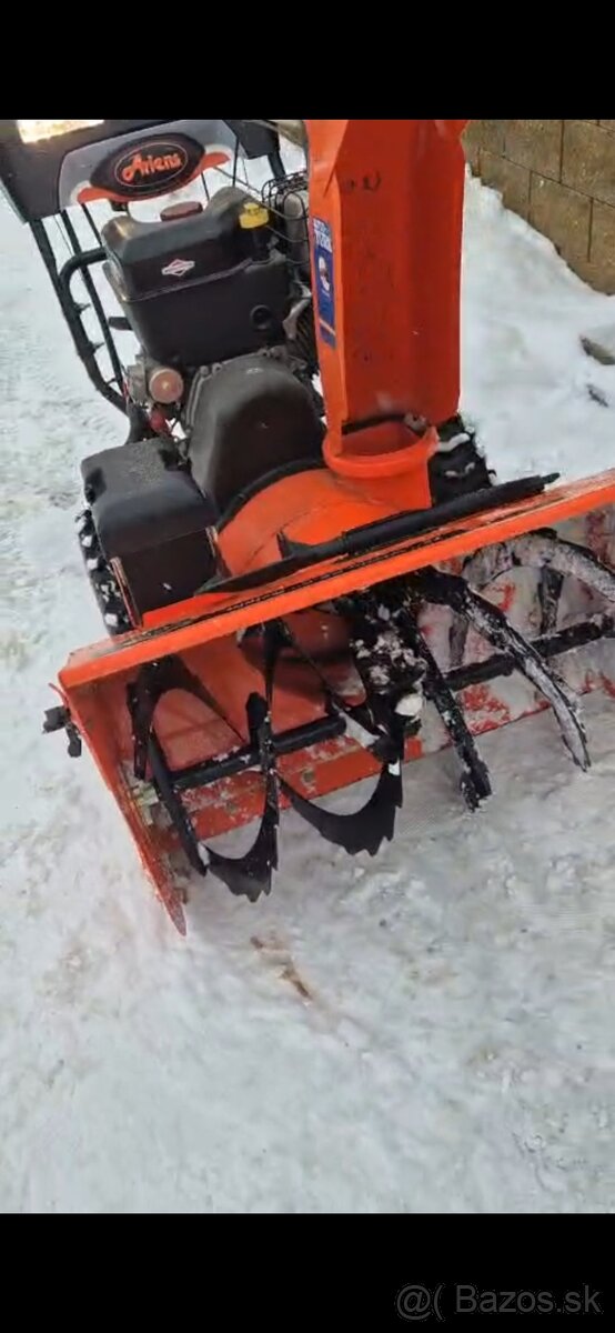 Predám snežný frézu, Šírka radlice 85cm - 3