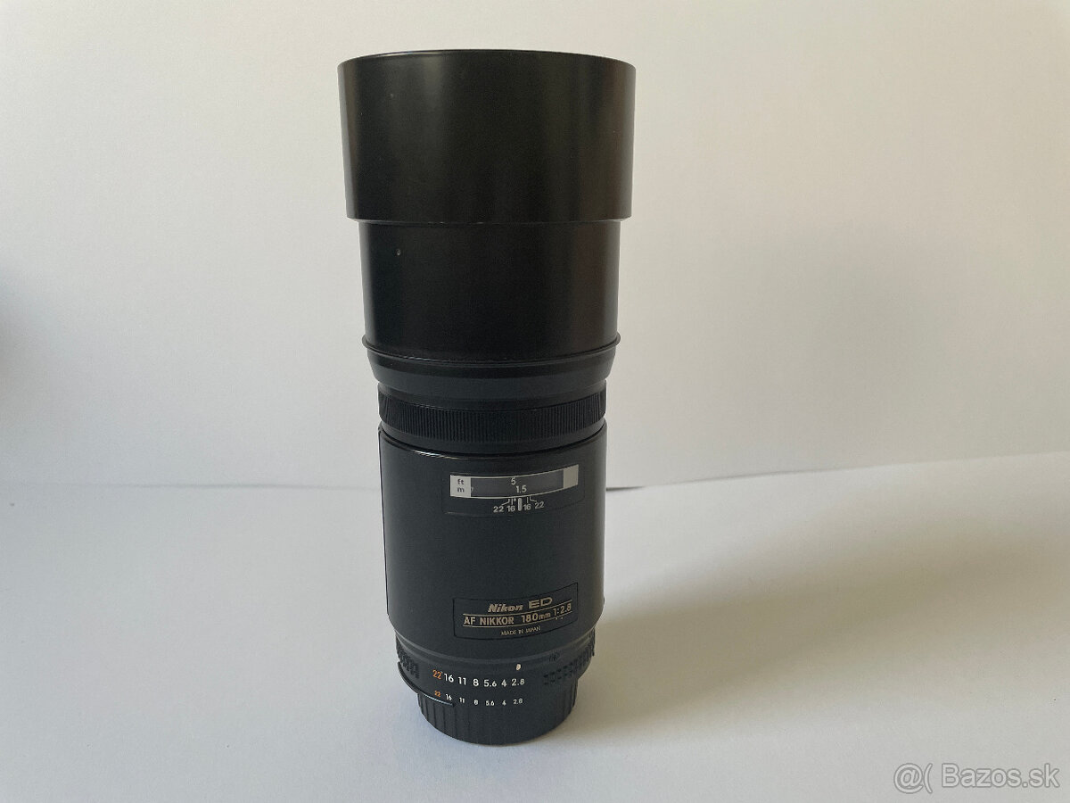 Objektív Nikon ED AF Nikkor 180mm 1:2.8 - 3