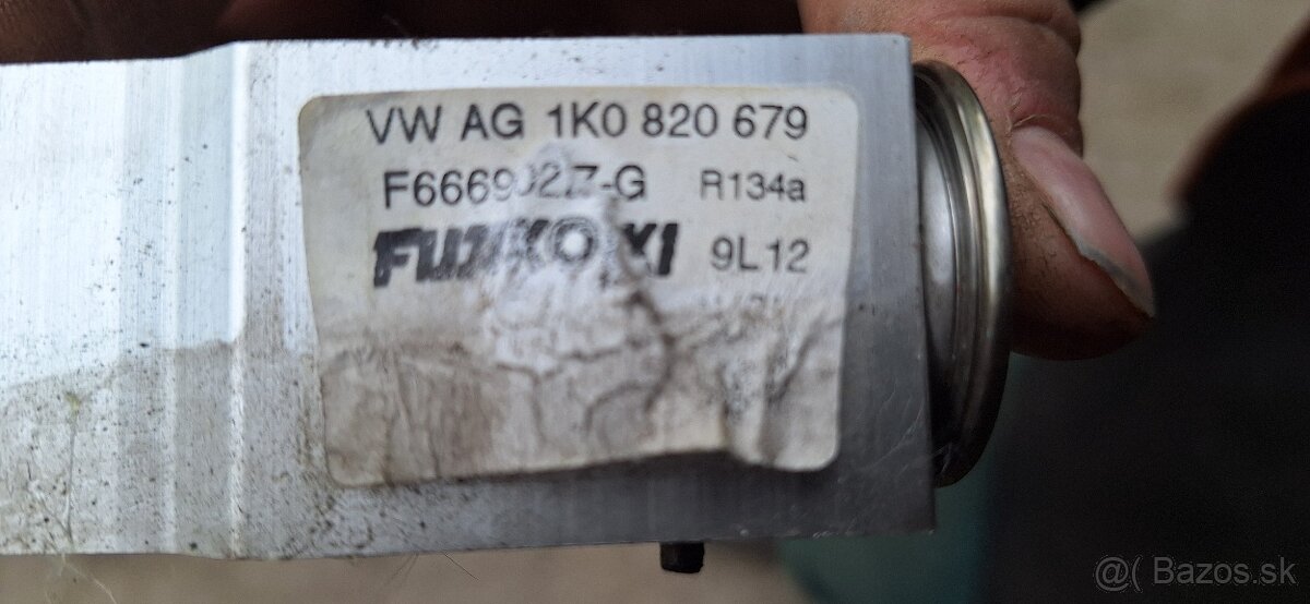 Klíma trubka octavia 2 - 3