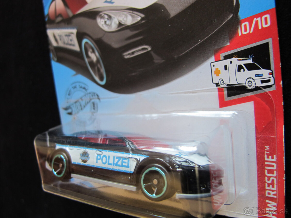 Hot Wheels Porsche Panamera Policajný - 3