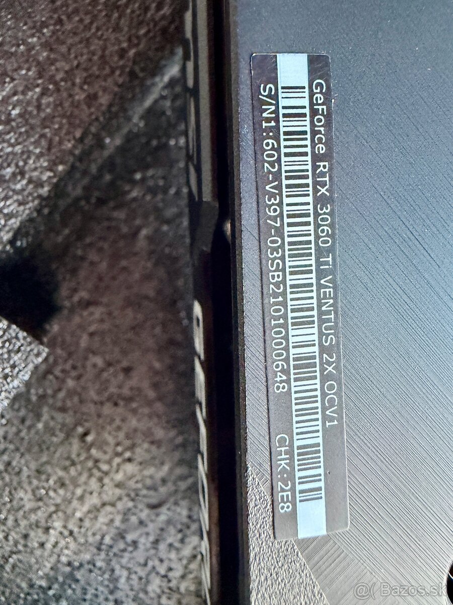 RTX 3060 Ti MSI Ventus 2x 8gb - 3