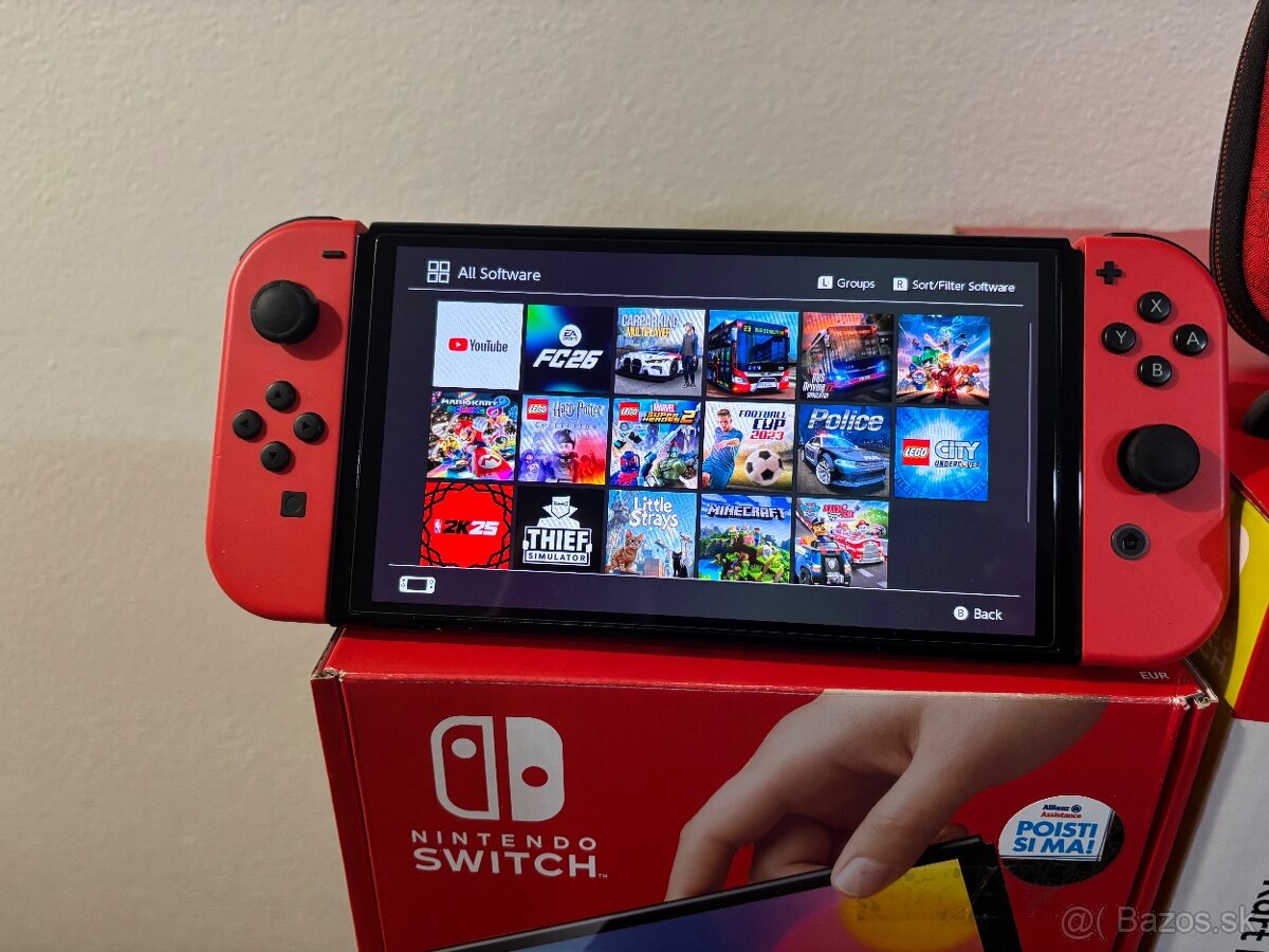 Nintendo Switch OLED + Mário volant - 3