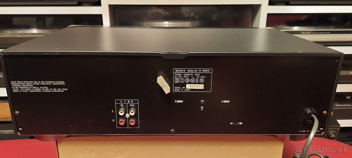 Predám double deck Sony, Aiwa a Universum - 3