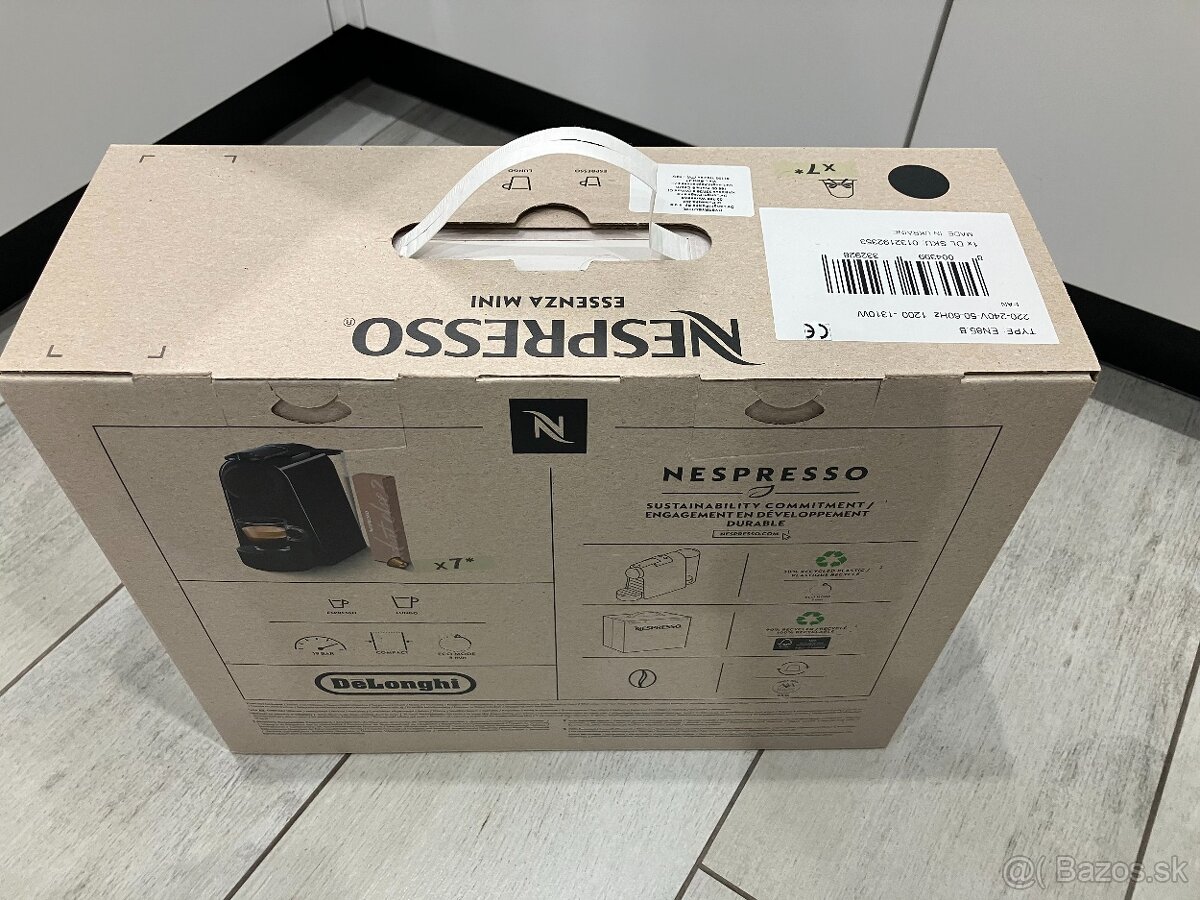 NOVÝ Kávovar Nespresso ESSENZA mini - 3