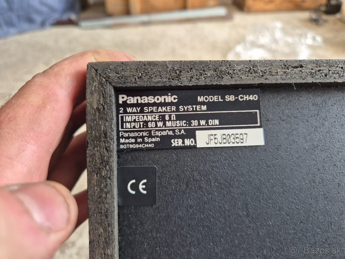 Reproduktory Panasonic - 3